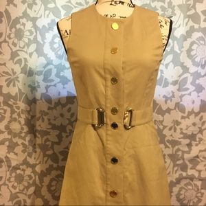 MK Tan gold hardware Mini Dress, Get your sexy on!